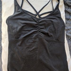 Prana black yoga top